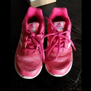 Girls Adidas running shoes